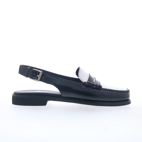 Sebago Dan Sandal Polaris 771144W-987 Womens Black Slingback Sandals Shoes