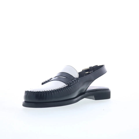 Sebago Dan Sandal Polaris 771144W-987 Womens Black Slingback Sandals Shoes