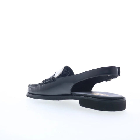 Sebago Dan Sandal Polaris 771144W-987 Womens Black Slingback Sandals Shoes