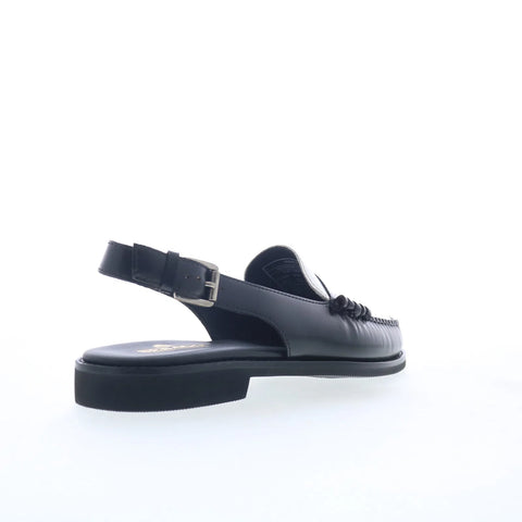 Sebago Dan Sandal Polaris 771144W-987 Womens Black Slingback Sandals Shoes