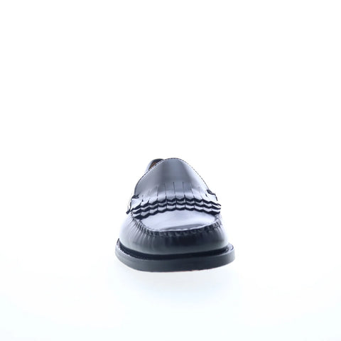 Sebago Dan Triple Fringe Mens Black Loafers & Slip Ons Casual Shoes