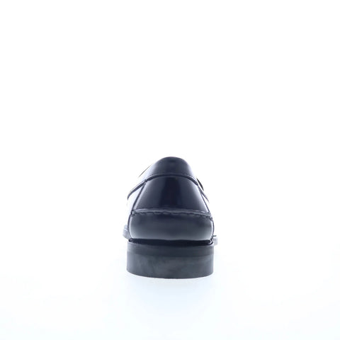 Sebago Dan Triple Fringe Mens Black Loafers & Slip Ons Casual Shoes