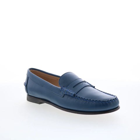 Sebago Danielle Pop 721273W-955 Womens Blue Loafers & Slip Ons Penny Shoes