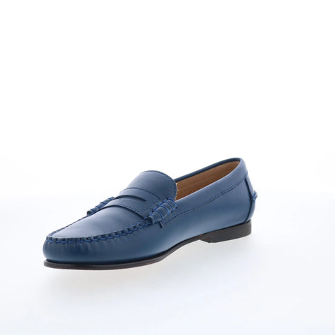 Sebago Danielle Pop 721273W-955 Womens Blue Loafers & Slip Ons Penny Shoes