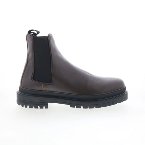Greats Dante Chelsea DANC01SG-B57 Mens Brown Leather Pull On Chelsea Boots