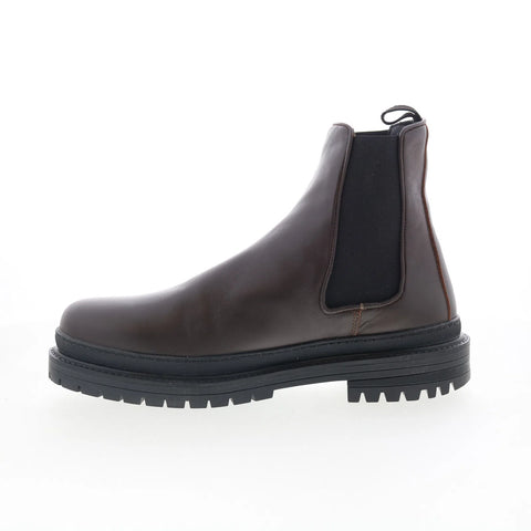 Greats Dante Chelsea DANC01SG-B57 Mens Brown Leather Pull On Chelsea Boots