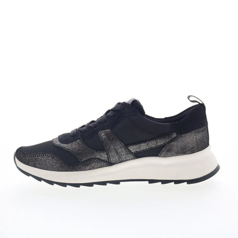 Clarks DashLite Jazz 26169051 Womens Black Canvas Lifestyle Sneakers Shoes