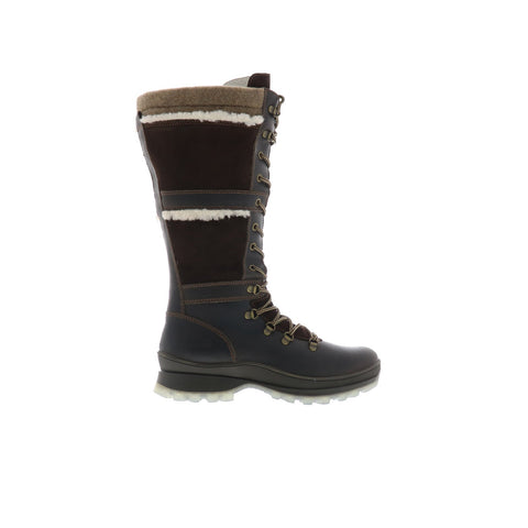 Bos. & Co. Daws Womens Brown Suede Lace Up Casual Dress Boots