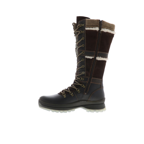 Bos. & Co. Daws Womens Brown Suede Lace Up Casual Dress Boots