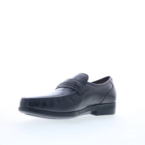 French Shriner Dayton 20030 Mens Black Loafers & Slip Ons Casual Shoes