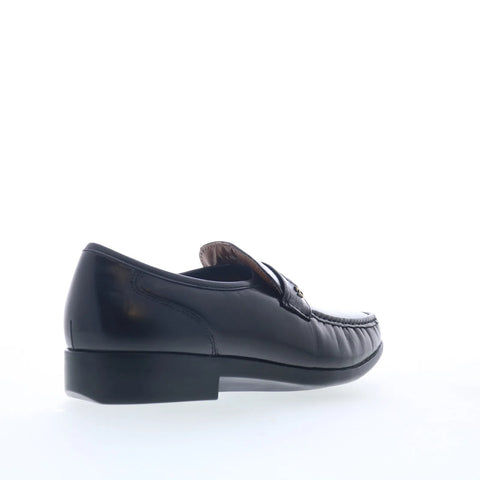 French Shriner Dayton 20030 Mens Black Loafers & Slip Ons Casual Shoes