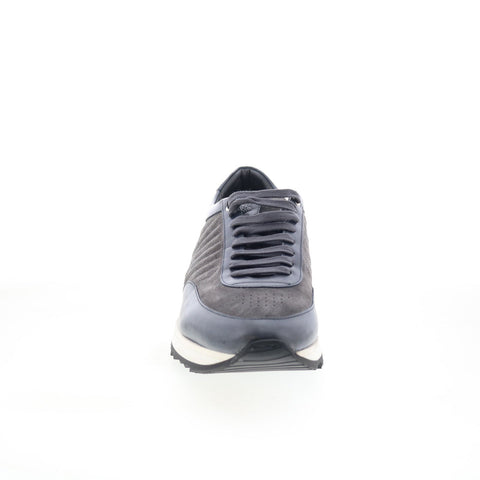 Di Bianco Daytona Fumo Leather DAYTONA Mens Blue Lifestyle Sneakers Shoes