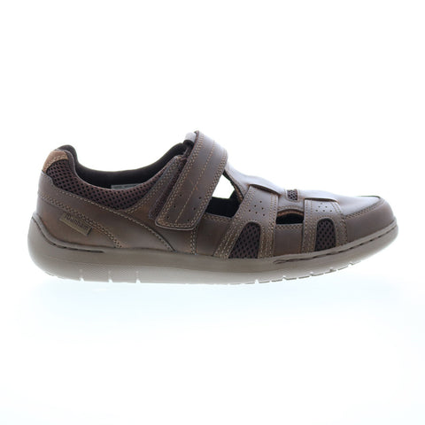 Dunham Fitsmart Fisherman DAZ07BR Mens Brown Extra Wide Sport Sandals Shoes