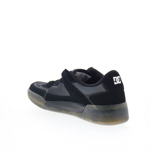 DC Metric LE DC01678001-BLKGRY Mens Gray Skate Inspired Sneakers Shoes