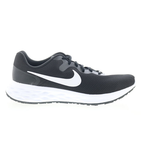 Nike Revolution 6 NN DC3728-003 Mens Black Mesh Athletic Running Shoes