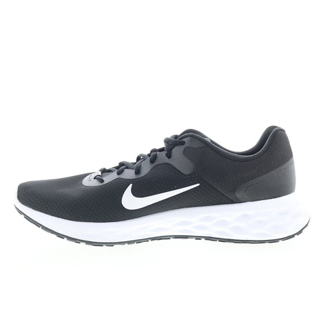 Nike Revolution 6 NN DC3728-003 Mens Black Mesh Athletic Running Shoes