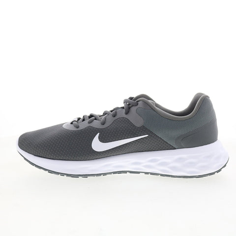 Nike Revolution 6 DC3728-004 Mens Black Canvas Athletic Running Shoes
