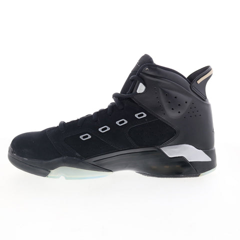 Nike Jordan 6-17-23 DC7330-001 Mens Black Nubuck Lifestyle Sneakers Shoes