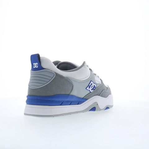 DC Ascend ADYS100844-XWSB Mens White Leather Skate Inspired Sneakers Shoes