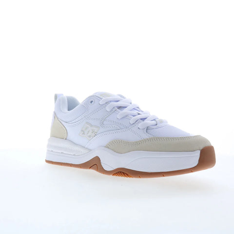 DC Ascend DC01675111-WHTGUM Mens Whie Lace Up Skate Inspired Sneakers Shoes