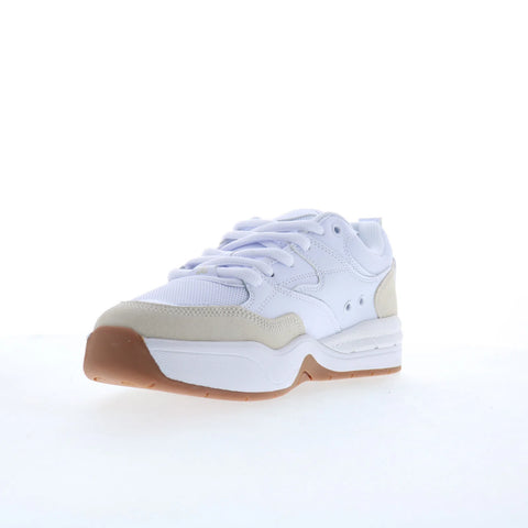 DC Ascend DC01675111-WHTGUM Mens Whie Lace Up Skate Inspired Sneakers Shoes