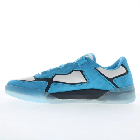 DC Metric LE ADYS100742-CYB Mens Blue Skate Inspired Sneakers Shoes