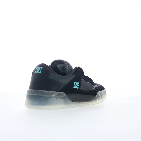 DC Metric LE ADYS100742-XKSB Mens Black Skate Inspired Sneakers Shoes