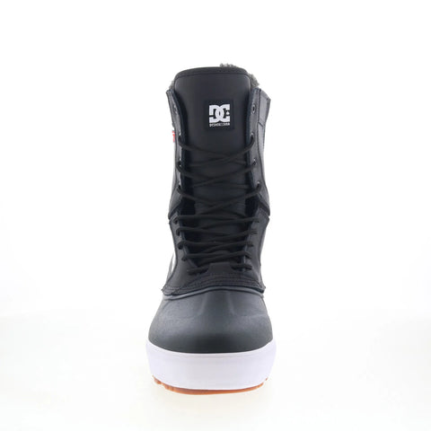 DC Reach ADYS300762-BKW Mens Black Synthetic Lace Up Casual Dress Boots