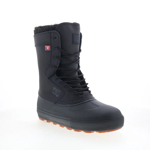 DC Reach ADYS300762-KKG Mens Black Synthetic Lace Up Casual Dress Boots