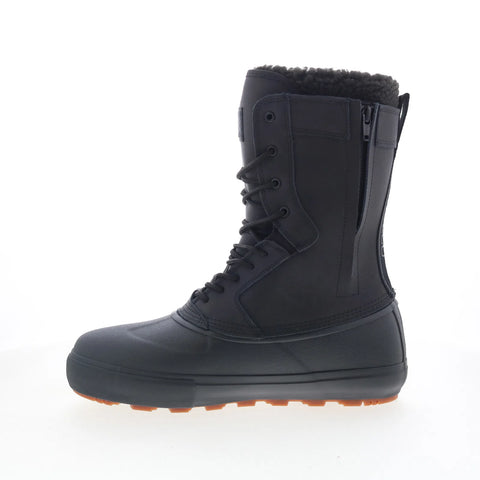 DC Reach ADYS300762-KKG Mens Black Synthetic Lace Up Casual Dress Boots