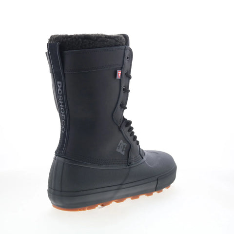 DC Reach ADYS300762-KKG Mens Black Synthetic Lace Up Casual Dress Boots