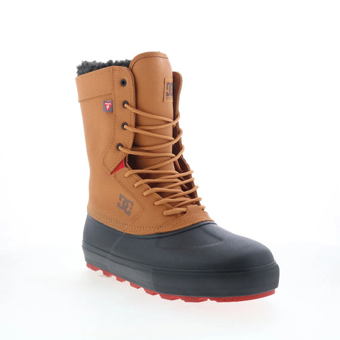 DC Reach ADYS300762-WEA Mens Black Synthetic Lace Up Casual Dress Boots