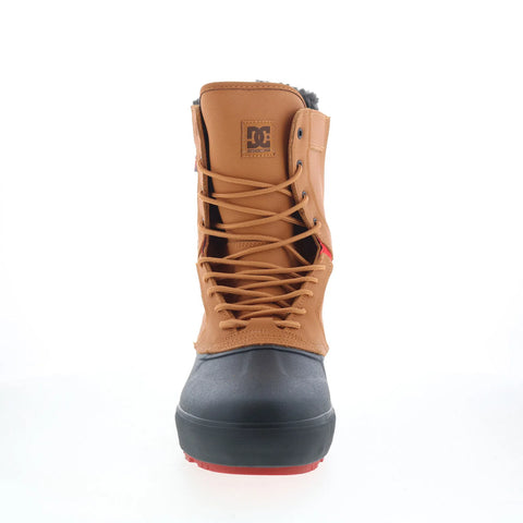DC Reach ADYS300762-WEA Mens Black Synthetic Lace Up Casual Dress Boots