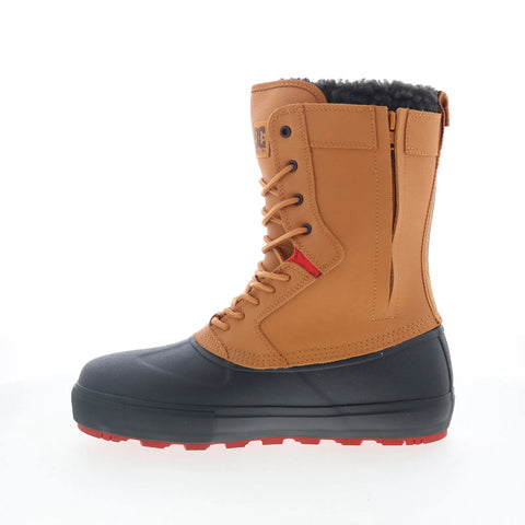 DC Reach ADYS300762-WEA Mens Black Synthetic Lace Up Casual Dress Boots