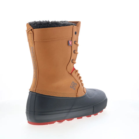 DC Reach ADYS300762-WEA Mens Black Synthetic Lace Up Casual Dress Boots
