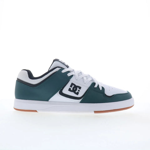 DC Shoes Cure DC01681111-WHTLBK Mens Green Skate Inspired Sneakers Shoes