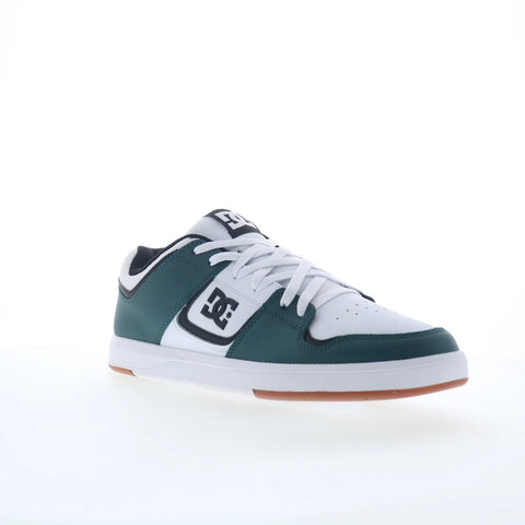 DC Shoes Cure DC01681111-WHTLBK Mens Green Skate Inspired Sneakers Shoes