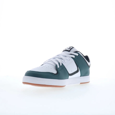 DC Shoes Cure DC01681111-WHTLBK Mens Green Skate Inspired Sneakers Shoes