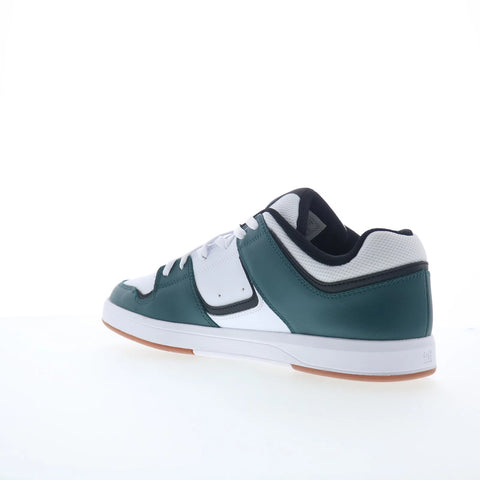 DC Shoes Cure DC01681111-WHTLBK Mens Green Skate Inspired Sneakers Shoes