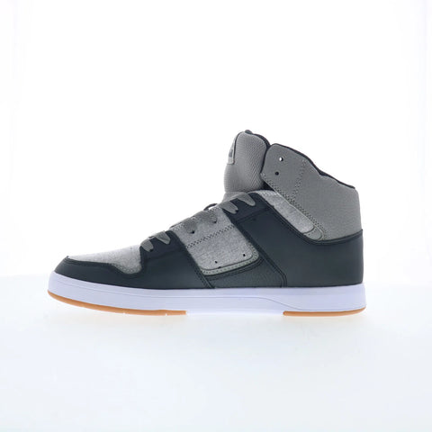 DC Cure HI Top ADYS400072-GG4 Mens Gray Skate Inspired Sneakers Shoes