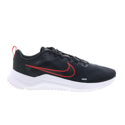 Nike Downshifter 12 DD9293-003 Mens Black Mesh Athletic Running Shoes
