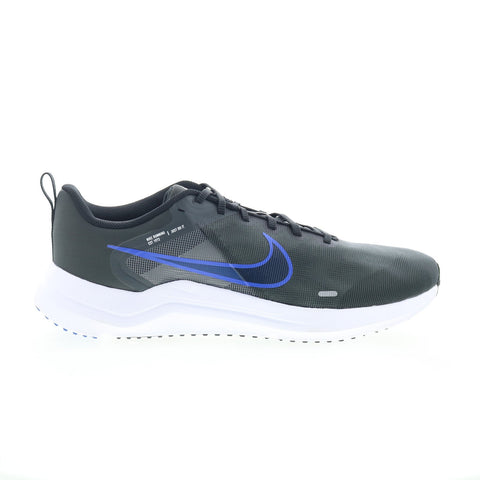 Nike Downshifter 12 DD9293-005 Mens Black Mesh Athletic Running Shoes