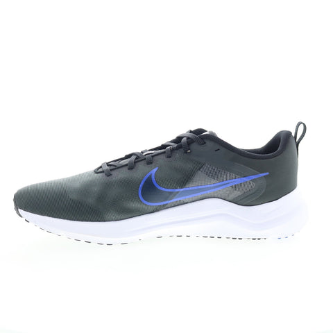 Nike Downshifter 12 DD9293-005 Mens Black Mesh Athletic Running Shoes