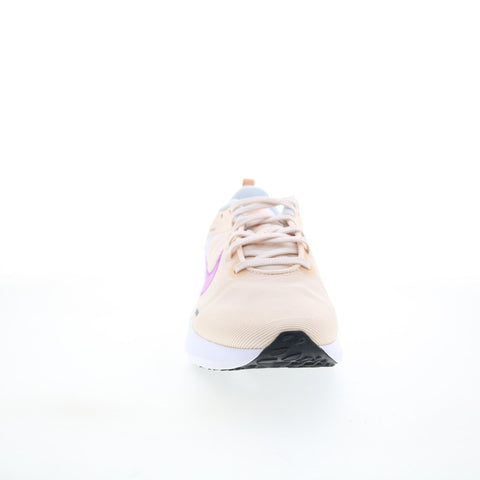 Nike Downshifter 12 DD9294-800 Womens Beige Skate Inspired Sneakers Shoes