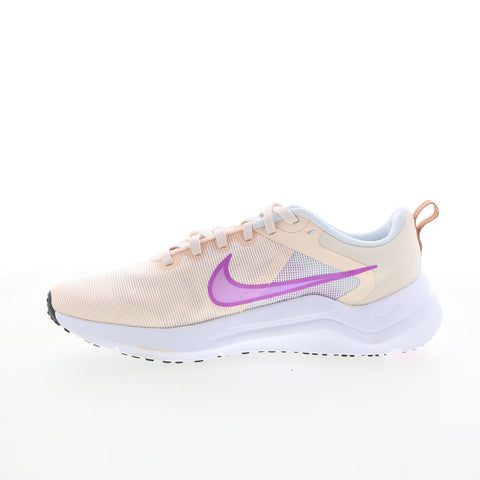 Nike Downshifter 12 DD9294-800 Womens Beige Skate Inspired Sneakers Shoes