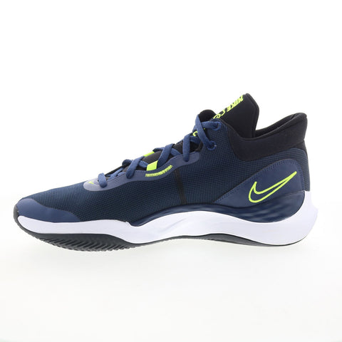 Nike Renew Elevate III DD9304-005 Mens Blue Athletic Basketball Shoes