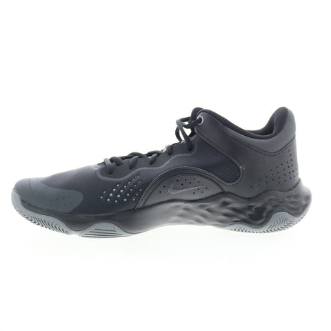 Nike Fly.By Mid 3 DD9311-001 Mens Black Mesh Athletic Basketball Shoes
