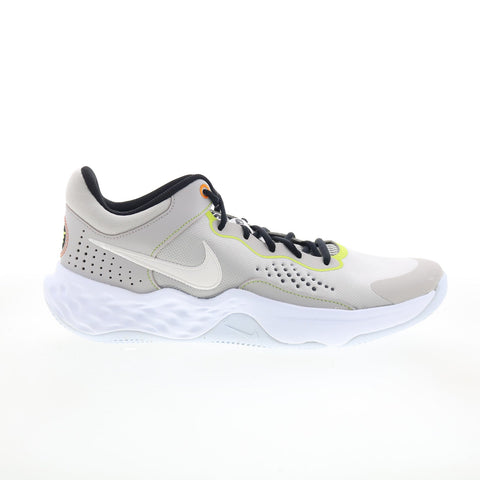 Nike Fly.By Mid 3 DD9311-004 Mens Gray Mesh Athletic Basketball Shoes