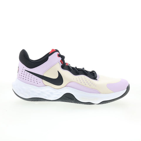 Nike Fly.By Mid 3 DD9311-200 Mens Beige Leather Athletic Basketball Shoes