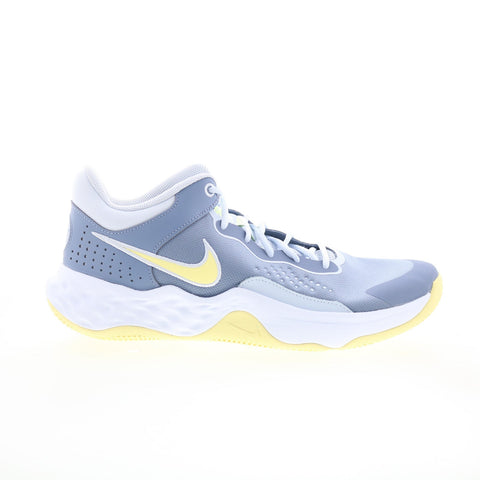 Nike Fly.By Mid 3 DD9311-401 Mens Blue Mesh Athletic Basketball Shoes